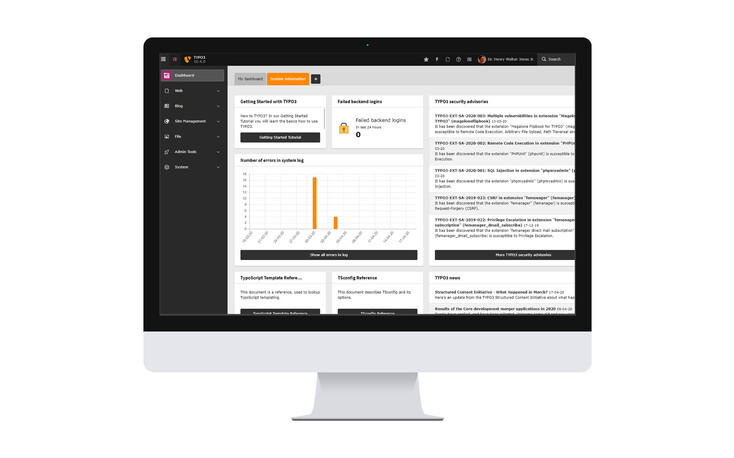 TYPO3 - Flexibilität und Skalierbarkeit für Ihre Webseite TYPO3 - Flexibilität und Skalierbarkeit für Ihre Webseite
